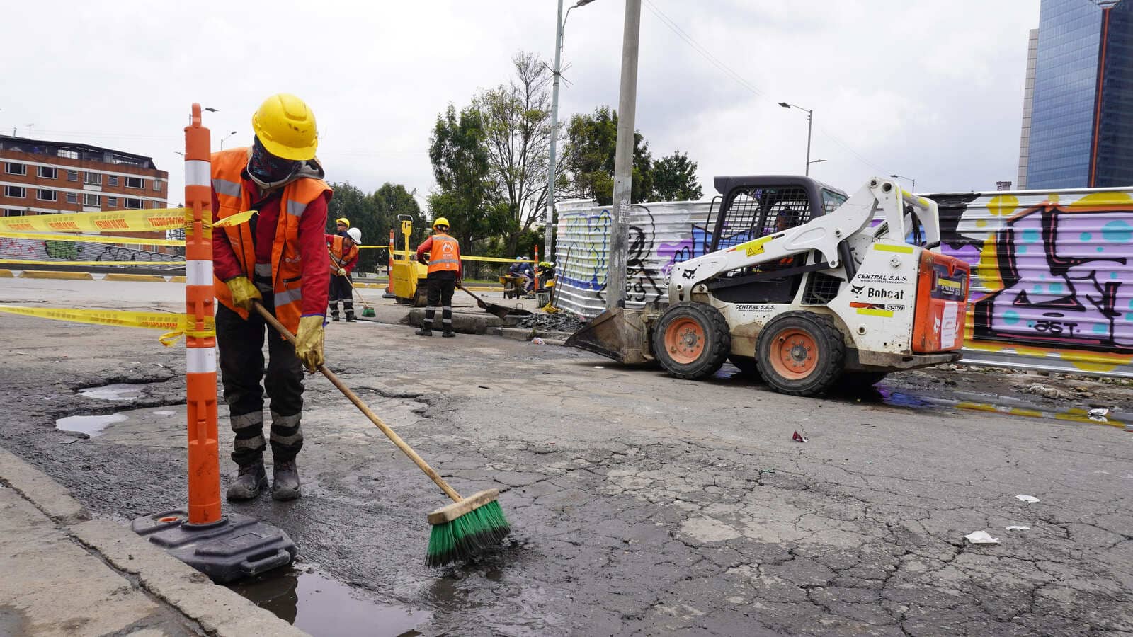 Distrito inicia 'Urbanismo Temporal' en la Calle 26