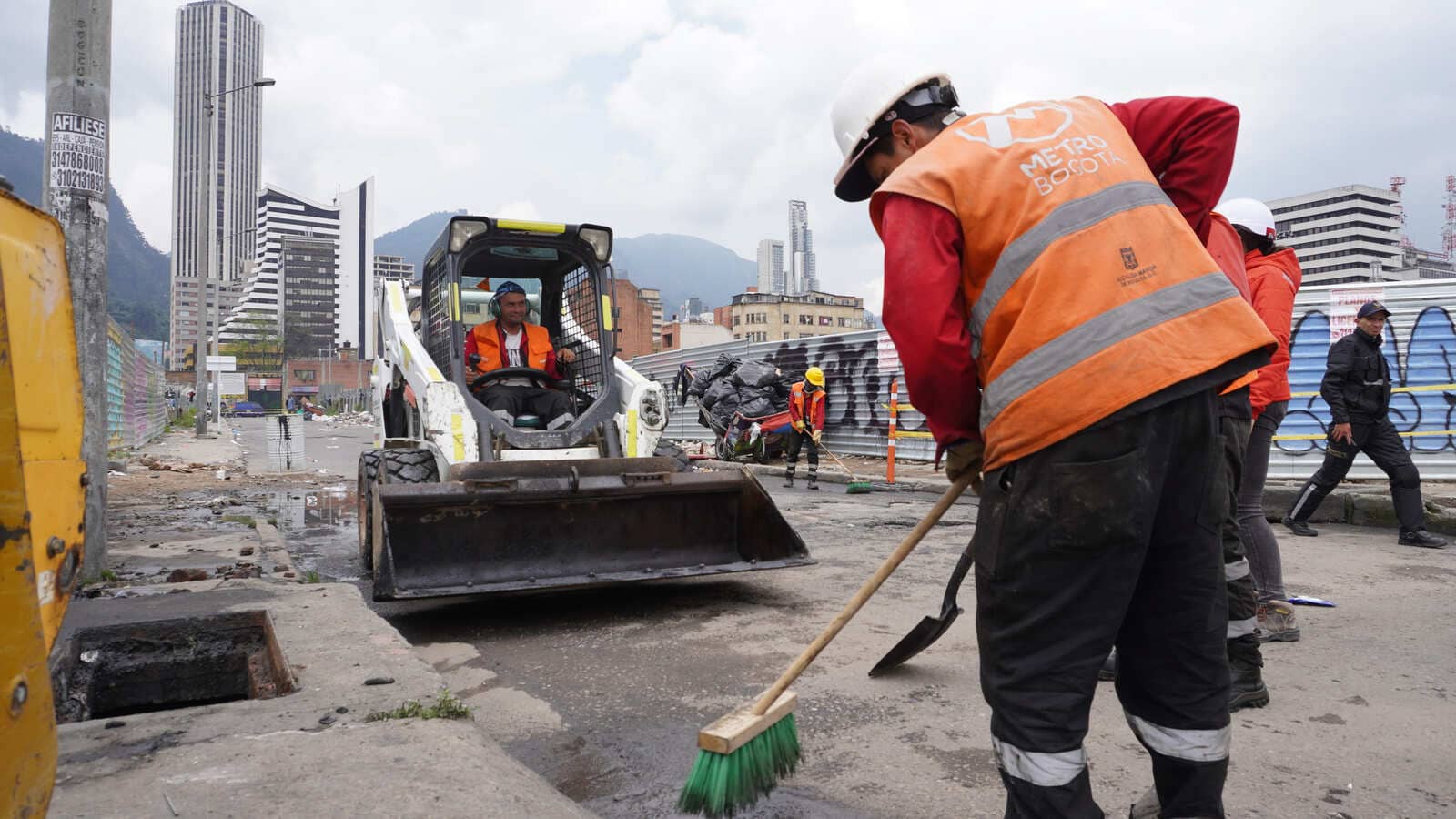 Distrito inicia 'Urbanismo Temporal' en la Calle 26