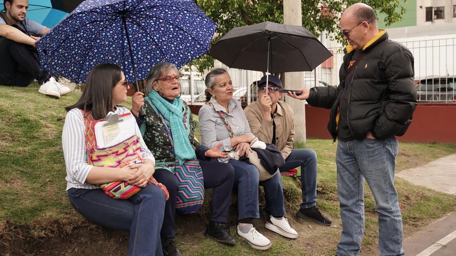 Recorrimos ZIBo con la comunidad de Teusaquillo